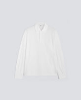 POLO LUIGI IN JERSEY DI COTONE-BIANCO-WHITE-BLANCO-WEISS-BLANC